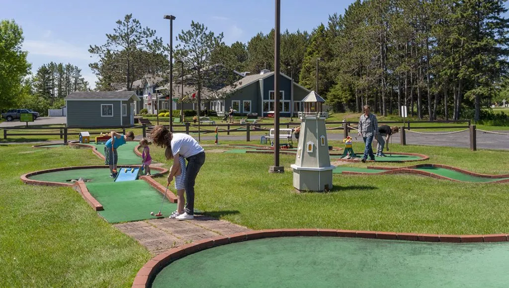 Mini Golf Course at Country Inn of Two Harbors